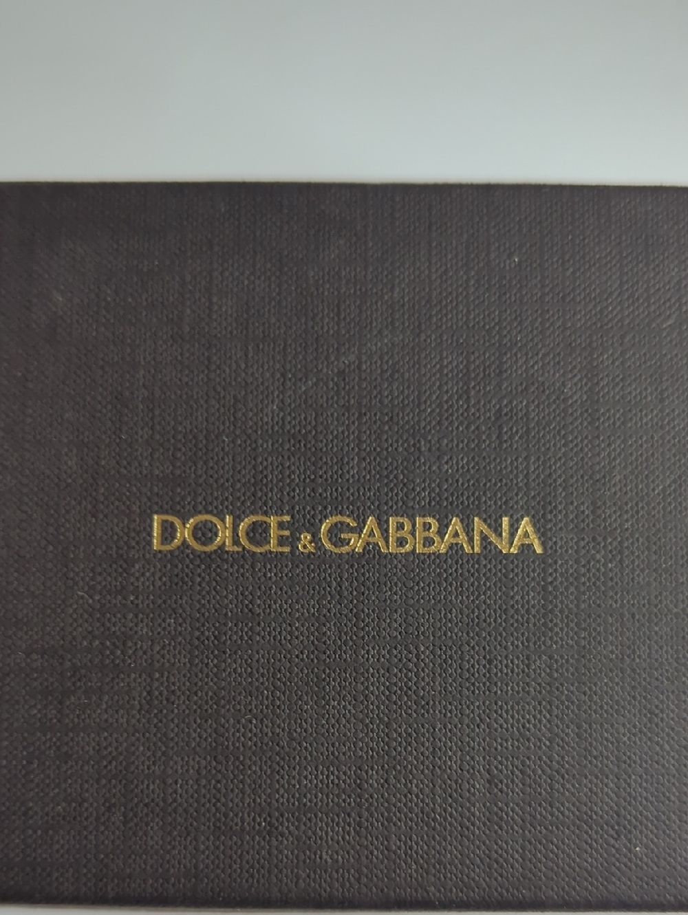 Dolce & Gabbana Sunglasses Black Empty Box With Pouch